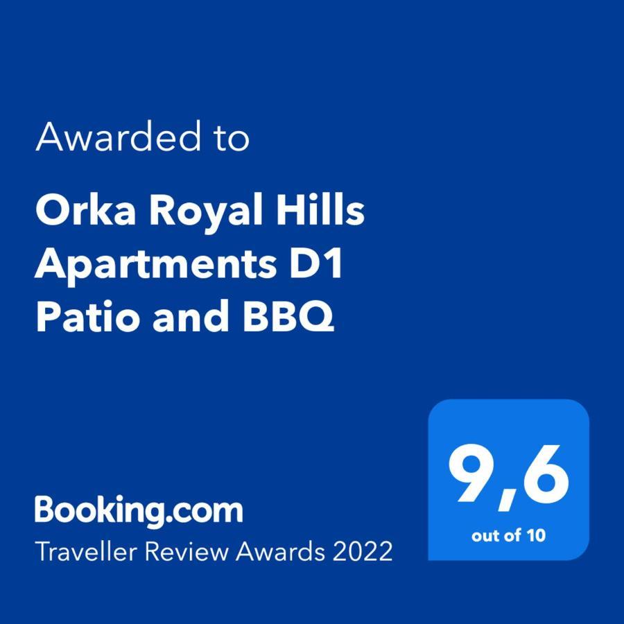 Apartment Orka Royal Hills Apartments D1 Patio And Bbq *
